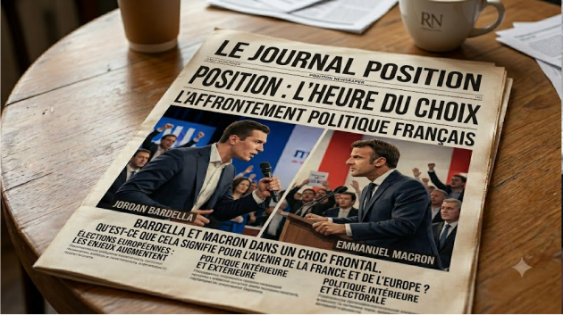 Le Journal Position — L'affrontement politique français